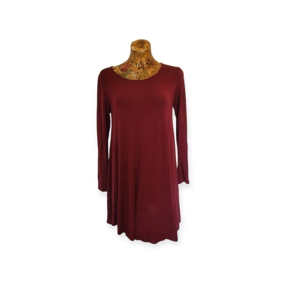 PIKO Green Earth Fashion dress Small Medium long sleeve